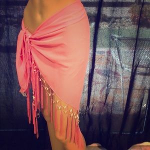 🌺 Gorgeous Stand Out Pink /Shell Coverup